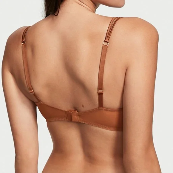 Victoria's Secret Lace Bra in Tan - Picture 2 of 6